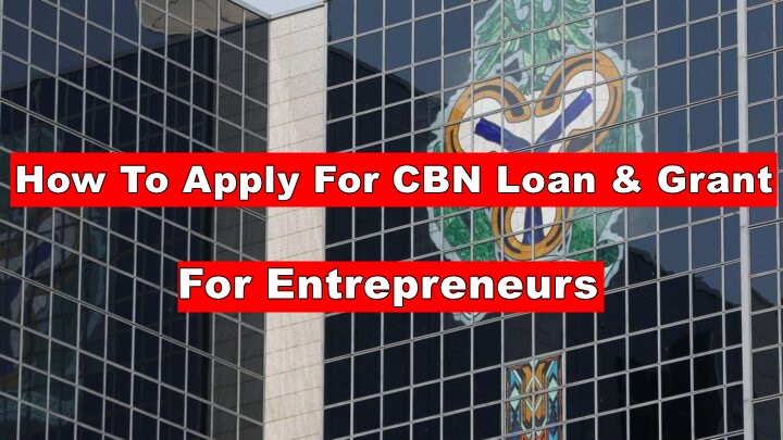 How To Apply For CBN Loan & Grant For Entrepreneurs To Invest in their Businesses and Real Estate