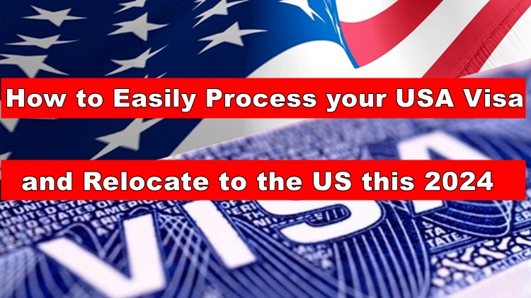 How to Easily Process your USA Visa and Relocate to the US this 2024